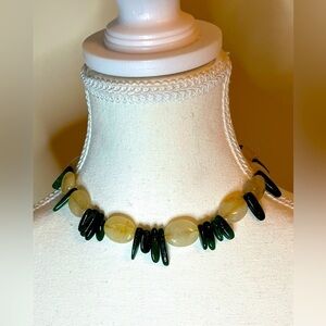 ⭐️ NWOT- Costume Jewelry-  One-of-a-kind handmade choker necklace